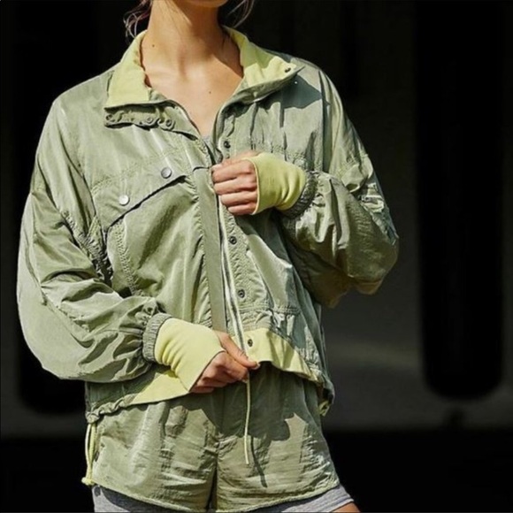 Host Pick! ❤️🎉🎀 BNWOT Free People Movement Opal Windbreaker Jacket - Picture 4 of 12